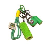 Watreketal Porte-clés en corde tressée à suspendre pour sac à dos de voiture, Vert, One Size