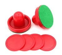 Watreketal Poussoir et palets de rechange pour tables de jeu - Excellentes poignées de but - Accessoires de rechange pour table