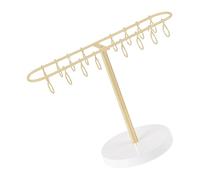 Watreketal Présentoir multifonction en métal pour pinces à cheveux, parfait pour organiser des bandeaux et des accessoires, support à cheveux pour femme