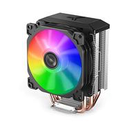 Watreketal Radiateur CR1300 CPU Cooler 3 Heatpipe PWM PC Ventilateur 9 cm Mute 4 fils RGB LED Contrôleur d'ordinateur Châssis CPU Radiateur