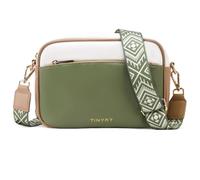 Watreketal Sac à bandoulière décontracté en cuir synthétique pour femme, petit sac à bandoulière avec sangle de guitare réglable distinctive, Vert, One Size