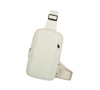 Watreketal Sac à bandoulière pratique et unique en nylon pour les voyageurs et les employés de bureau avec grand espace de rangement décontracté, beige, One Size