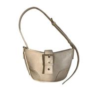 Watreketal Sac à bandoulière unisexe élégant et pratique en cuir synthétique pour un usage quotidien, blanc, One Size