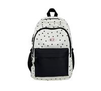 Watreketal Sac à dos élégant unisexe imprimé étoiles avec plusieurs poches, confortable pour le travail, la randonnée, sacs à dos tendance, Noir