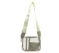 Watreketal Sac à main à bandoulière transparent pour contenir de petits effets personnels, Vert, One Size