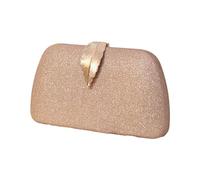Watreketal Sac à main pour femme avec chaîne, motif feuille de mariage, sac à main tendance pour femme et fille, rose gold, One Size