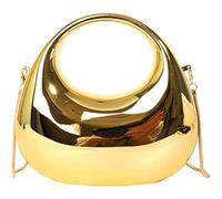 Watreketal Sac à main pour femme en forme de lune avec poignée supérieure pour cocktail, fête, sac à main scintillant pour fête de mariage, a, One Size