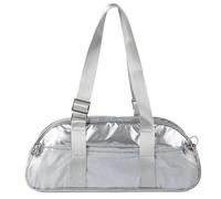 Watreketal Sac à main tendance décontracté texture douce PU cuir sac à bandoulière dames couleur unie sac à main sous les bras sac à main pour usage quotidien PU cuir épaule, Argenté., One Size