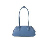 Watreketal Sac à main tendance en polyuréthane avec fermeture éclair - Sac à bandoulière élégant - Grande capacité - Sac de banlieusard pour femme tendance, bleu, One Size