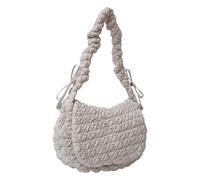 Watreketal Sac bouffant tendance pour femme avec sac à bandoulière matelassé doux Grand sac à main Cacacity Sac à main sous les bras Sac à main épaule Carryal, gris, One Size