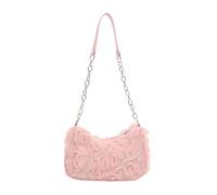 Watreketal Sac de Soirée Pratique Motif Rose Sangle Confortable Multi Fonctionnel Compartiments Léger PU Accessoire Élégant Floral Party Sac à Main, b, One Size