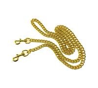 Watreketal Sangle de rechange en métal pour sac à bandoulière avec boucles - Accessoires interchangeables - Sangle d'épaule de rechange avec clip, doré, snap hook