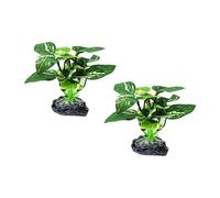 Watreketal Sculptures de paysage d'aquarium Plante artificielle Décor pour crevettes élevage de poissons Habitat Décorations d'aquarium