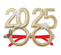 Watreketal Serre Tete,Accessoires en papier Lunettes Photo Party Cosplay Costumes Bandeau coloré Fête dansante 2025 Lunettes Fête du Nouvel An