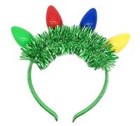 Watreketal Serre Tete,Bandeau à ampoule LED de Noël Fournitures de fête Couvre-chef Accessoires pour cheveux pour femmes filles