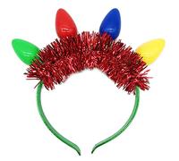 Watreketal Serre Tete,Bandeau à ampoule LED de Noël Fournitures de fête Couvre-chef Accessoires pour cheveux pour femmes filles