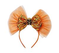 Watreketal Serre-tête, bandeau à cheveux élégant pour fête d'Halloween, décoration de maquillage, motif toile d'araignée pour filles, cosplay