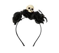 Watreketal Serre Tete,Bandeau à main squelette sombre Halloween Cosplay Mascarade Accessoires de coiffure Pince à cheveux araignées délicates Accessoires photo