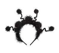 Watreketal Serre Tete,Bandeau de diable en fourrure pour Halloween, couvre-chef amusant pour fête de cosplay, serre-tête pour cheveux, bandeau sombre amusant pour déguisement d'Halloween