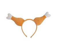 Watreketal Serre Tete,Bandeau de pilon de dinde drôle Costume de Cosplay Cerceau de cheveux Accessoires de fête de Thanksgiving Coiffe Maquillage Accessoires de coiffure