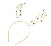 Watreketal Serre Tete,Bandeau de renne avec cerceau en métal pour cheveux, bandeau de Noël pour fille et femme pour coiffure de festival créative