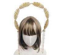 Watreketal Serre Tete,Bandeau Halo-Crown pour femmes Bandeau de mariage Vierge Marie Bandeau de cheveux soleil Coiffe de feuille Coiffe de fête