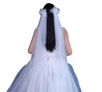 Watreketal Serre Tete,Bouquet de fleurs Décorations de voile de mariée Cadeaux pour future mariée Douche nuptiale Mariage Enterrement de vie de jeune fille Voile de mariée Cadeaux pour future mariée