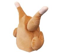 Watreketal Serre Tete,Chapeau de dinde en mouvement populaire pour la célébration de Thanksgiving, couvre-chef de dinde en peluche courte 3D, coiffure de fête, festival