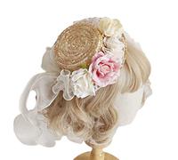 Watreketal Serre Tete,Chapeau de plage léger et plat pour femme, pliable, motif floral, décontracté, pare-soleil, dessus plat, voyage pour le soleil