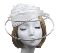 Watreketal Serre Tete,Chapeau fascinateur TeaParty chapeau vintage pour femmes chapeau de fleur en maille chapeau de robe chapeau de mariage féminin melons