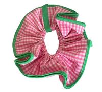 Watreketal Serre Tete,Chouchous surdimensionnés avec des cheveux à carreaux de couleur bonbon, chouchous élastiques pour cheveux, chignons épais, corde pour cheveux, décorations pour cheveux féminins