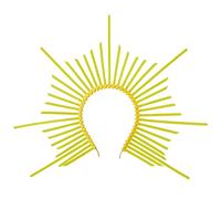 Watreketal Serre Tete,Coiffe Coiffe à pointes Bandeau HaloCrown Bandeau Bandeau HaloCrown Coiffe