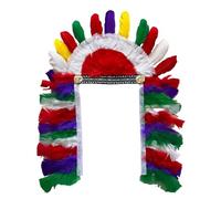 Watreketal Serre Tete,Coiffe délicate ethnique indienne coiffure tribu africaine scène Halloween fête accessoires photo