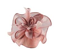 Watreketal Serre-tête de mariage en filet avec fleur - Bibi - Épingle à cheveux - Pour cocktail, théière, chapeau français