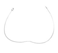 Watreketal Serre-tête en forme de cœur pour fête de mariage, carnaval, gala, dîner, collier ras du cou en forme de cœur