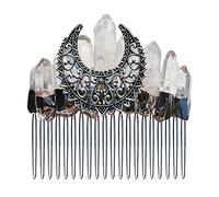 Watreketal Serre Tete,Faux pour couronnes en cristal, peignes à cheveux, pince, bandeau de mariage élégant, concours de beauté, bal, Halloween, accessoires de costume