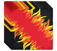 Watreketal Serre Tete,Lot de 12 foulards carrés pour cyclisme en plein air, en coton, motif tête de mort, hip-hop, pour un port élégant de la tête et du cou