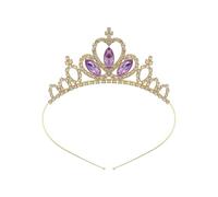 Watreketal Serre-tête pour enfants en forme de couronnes scintillantes en cristal - Accessoire de fête de Noël - Diadème de princesse