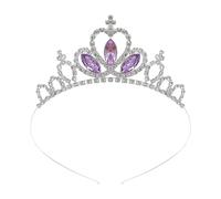 Watreketal Serre-tête pour enfants en forme de couronnes scintillantes en cristal - Accessoire de fête de Noël - Diadème de princesse