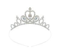Watreketal Serre-tête pour enfants en forme de couronnes scintillantes en cristal - Accessoire de fête de Noël - Diadème de princesse