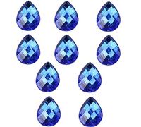 Watreketal Serre Tete,Strass en forme de larme à dos plat pour la fabrication de bijoux, de coiffures faites à la main, d'embellissements