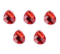 Watreketal Serre Tete,Strass en forme de larme à dos plat pour la fabrication de bijoux, de coiffures faites à la main, d'embellissements