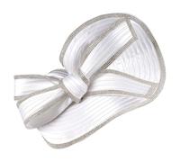 Watreketal Serre Tete,TeaParty Fascinator Chapeau Cerceau pour Fête Mariage Femmes Strass Bowknot Fascinator Bandeau Casquettes Exagérées