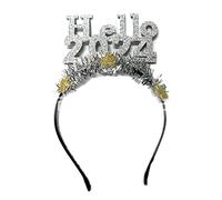 Watreketal Shining Hello 2024 Shape Bandband Band Festival Festival Hoop New Year Performance Headpice Halloween Party Costume Prop