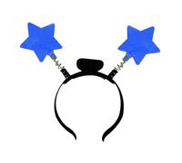 Watreketal Star Bandband New Year 2025 Headwear Photo Prips Party Cosplay Costumes Dancing Party Christmas Light Up Balk For Kids Women