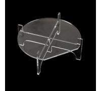 Watreketal Support de machine à boissons en acrylique transparent pour cuisine, espaces commerciaux, distributeur de boissons, support transparent en acrylique pour distributeur