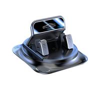 Watreketal Support de téléphone à verrouillage automatique pour tableau de bord avec base forte adsorption pour une rotation sécurisée à 360° et support universel pour voiture