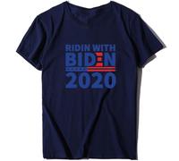 Watreketal T-shirt à manches courtes pour femmes et hommes 2020 avec lettres de campagne présidentielle imprimées, col rond, élections démocrates, streetwear, tailles S à 3XL, hauts amples pour les