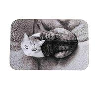 Watreketal Tapis antidérapant pour salle de bain avec motif animal de dessin animé