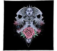 Watreketal Tapisserie Carrée De Divination Nappe D'astrologie De Soleil Et De Fleur Nappe De Tarots Fournitures De Sorcellerie De Soleil De Fleur Carte De Tarot Nappe Spirituelle